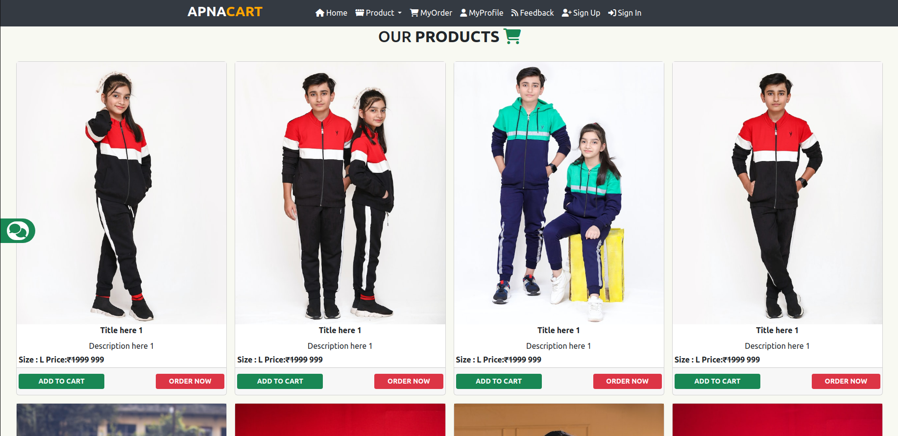 E-commerce Template